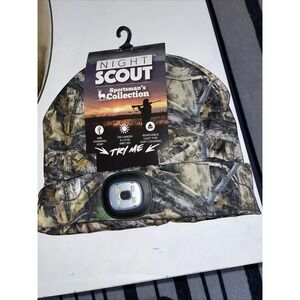Night Scout Camo Beanie Hat LED Light Sportsman's Collection